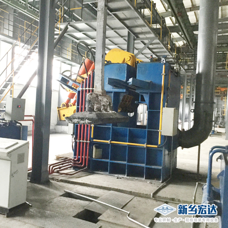 剪切式殘極壓脫機