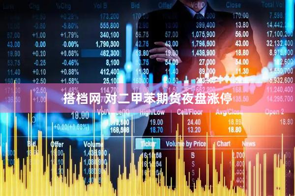 搭档网 对二甲苯期货夜盘涨停