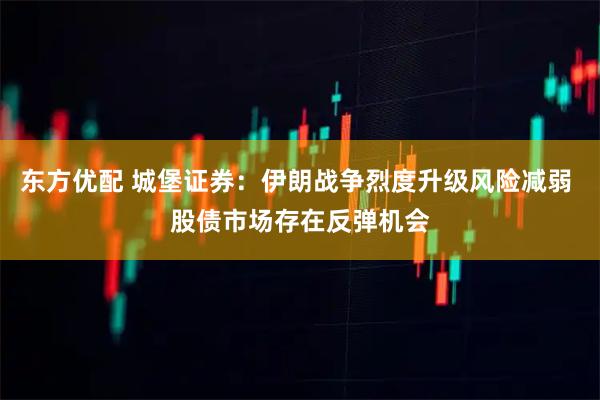 东方优配 城堡证券：伊朗战争烈度升级风险减弱 股债市场存在反弹机会
