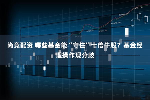 尚竞配资 哪些基金能“守住”十倍牛股？基金经理操作现分歧